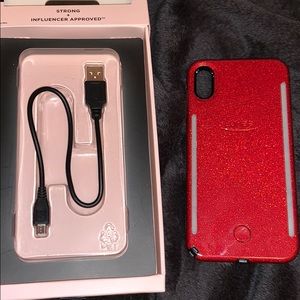 In great condition IPhone XS Max Lumee case